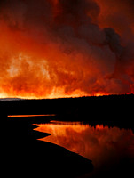 Fire reflection
