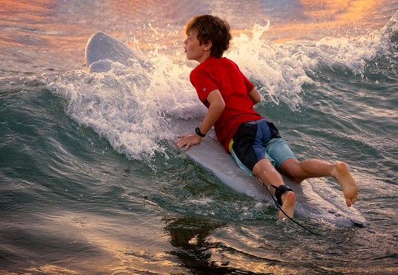 Sunset Surfer Kauai_DSC7550 copy
