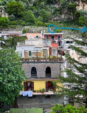 Positano Amalfi Coast AZZE0154 copy wArrow