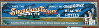 12 Beach Trolleys Mural