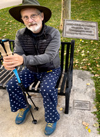 Peter on Johns bench SLC UTIMG_8412 copy 2